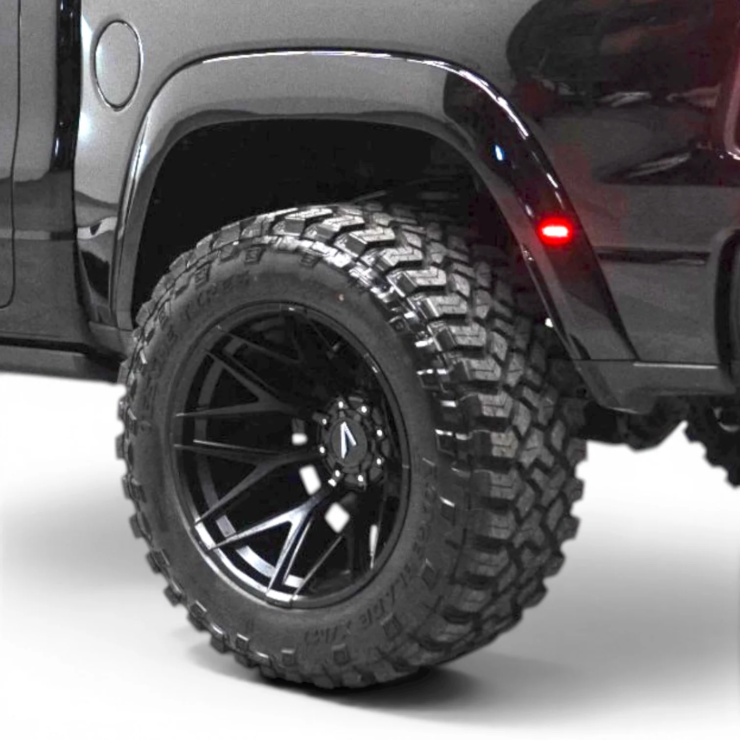 Apocalypse GEN 3 BLACK Rim for Jeep Wrangler and Jeep Gladiator (22x14) Ultimate Offset - Image 3