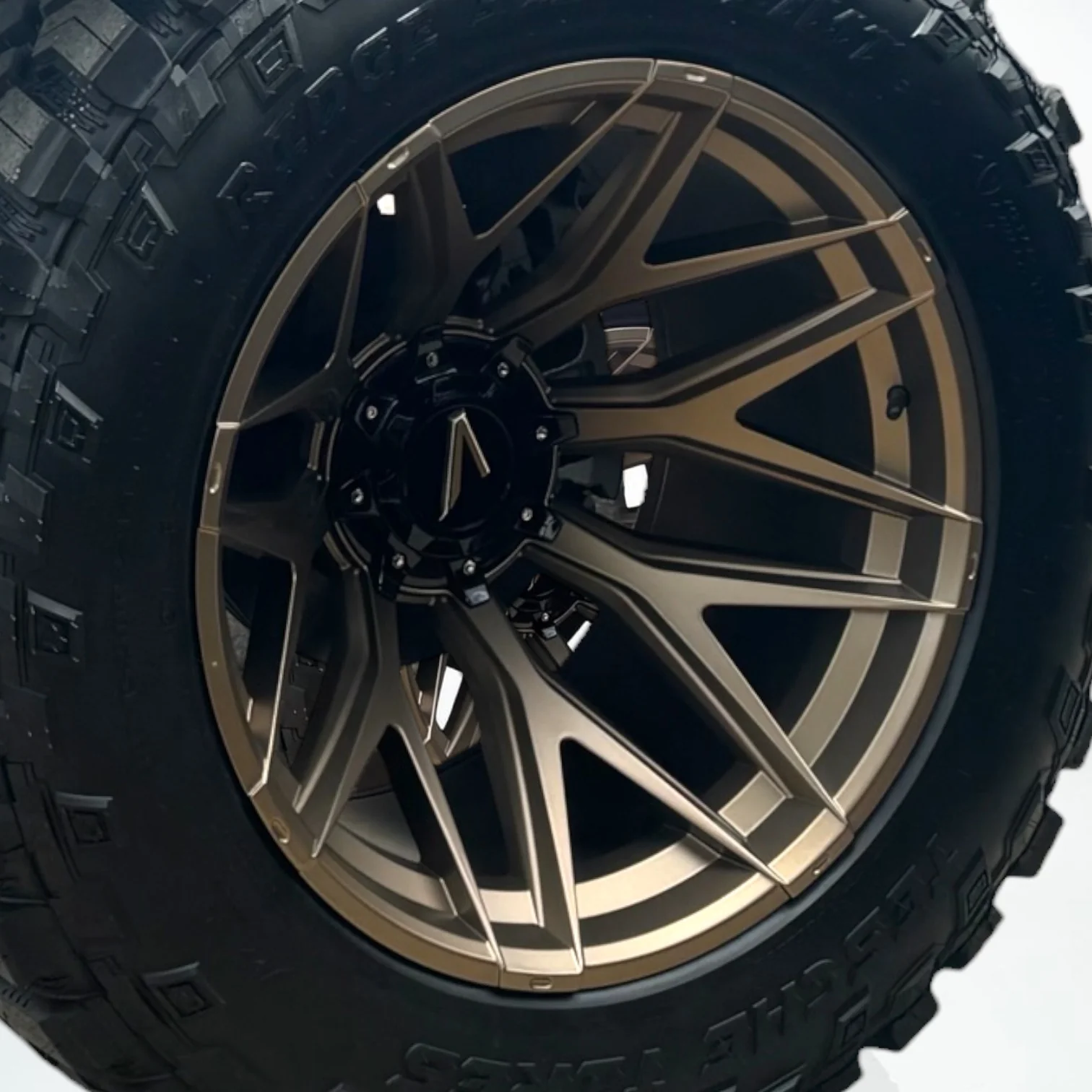 Apocalypse GEN 3 BRONZE Rim for Jeep Wrangler and Jeep Gladiator (22x14) Ultimate Offset - Image 3