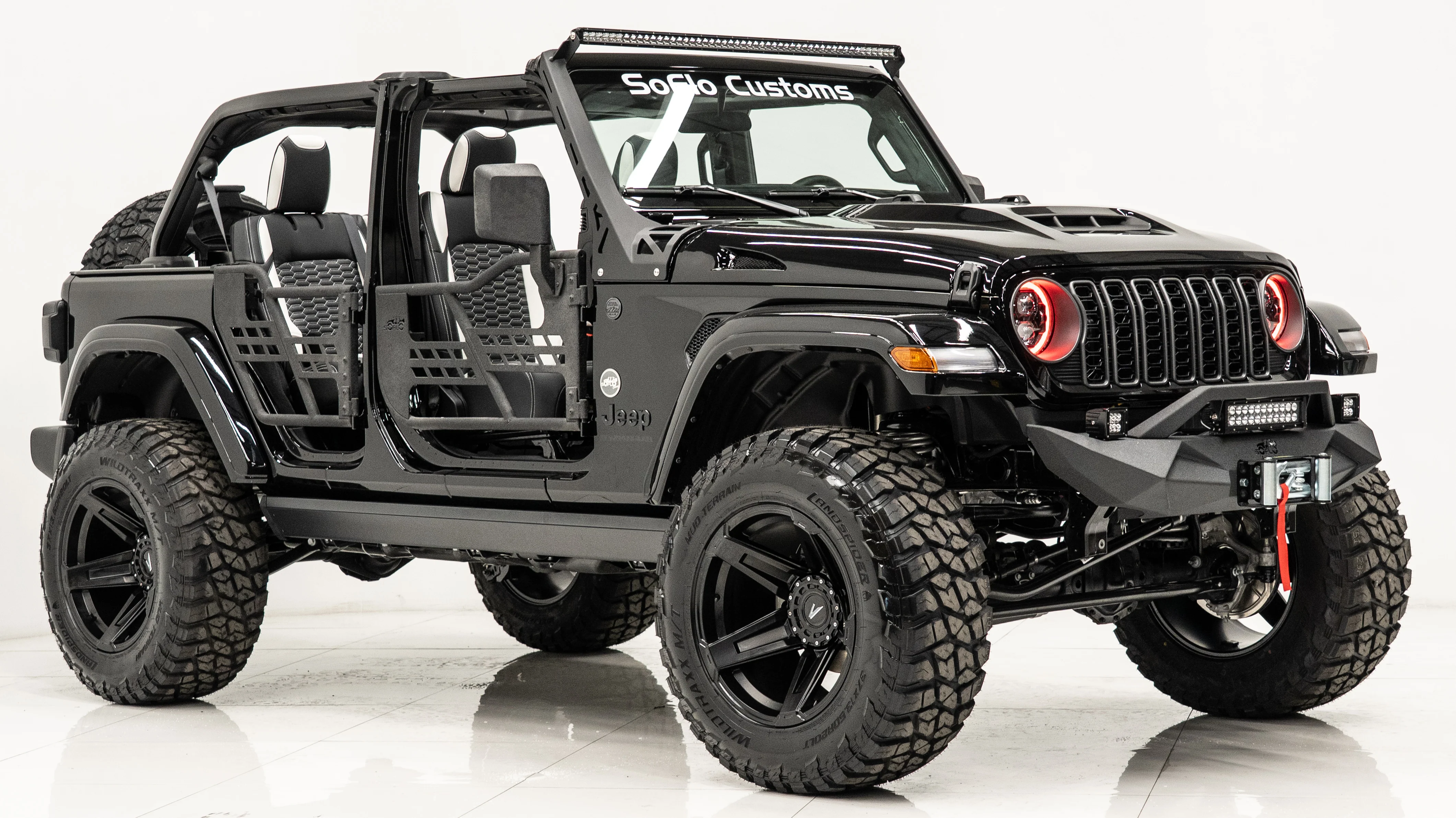 Apocalypse 5 Spoke Wheel for Jeep Gladiator / Wrangler 5 Lug (Black) - Image 11
