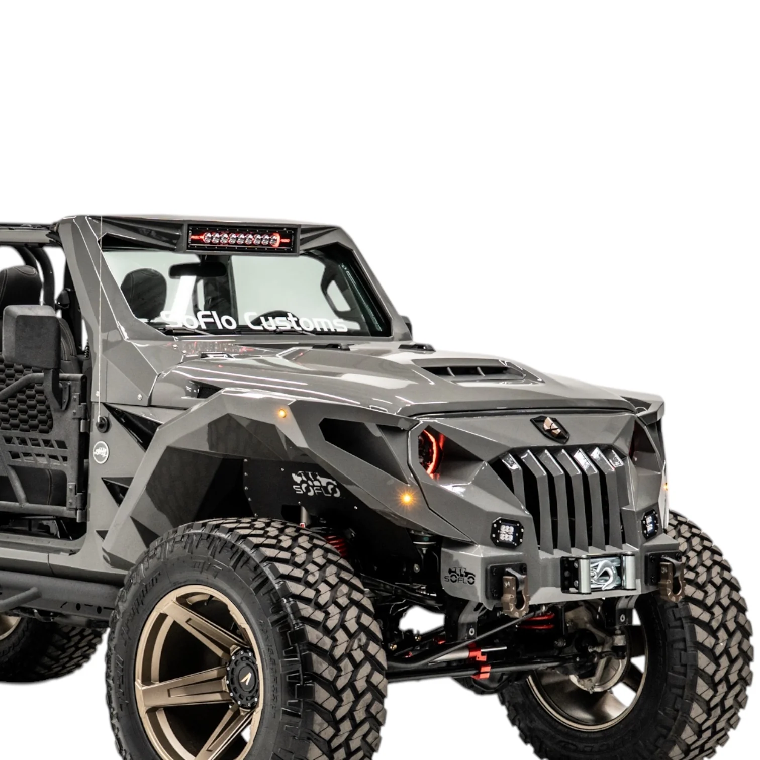 Apocalypse 5 Spoke Wheel for Jeep Wrangler and Gladiator 5 Lug (Bronze) - Image 8