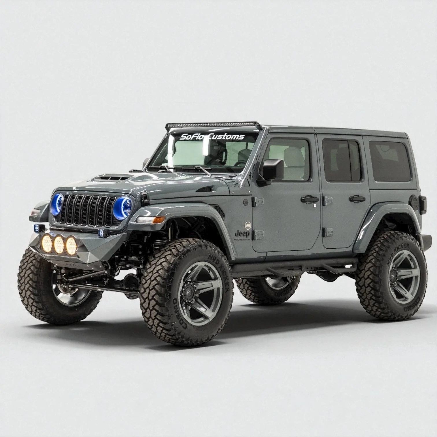 Apocalypse 5 Spoke Wheel for Jeep Gladiator / Wrangler 5 Lug (Silver) - Image 11