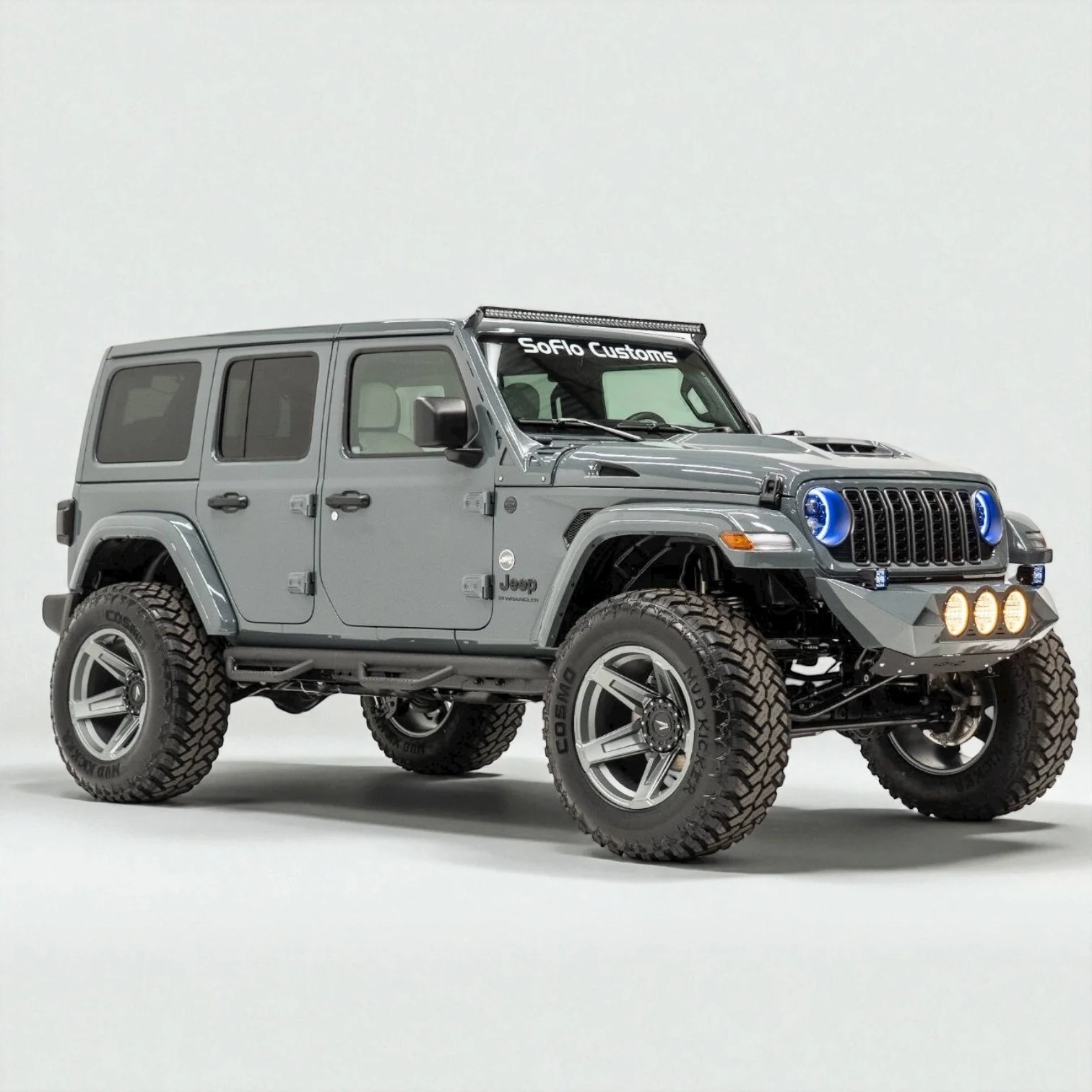 Apocalypse 5 Spoke Wheel for Jeep Gladiator / Wrangler 5 Lug (Silver) - Image 12