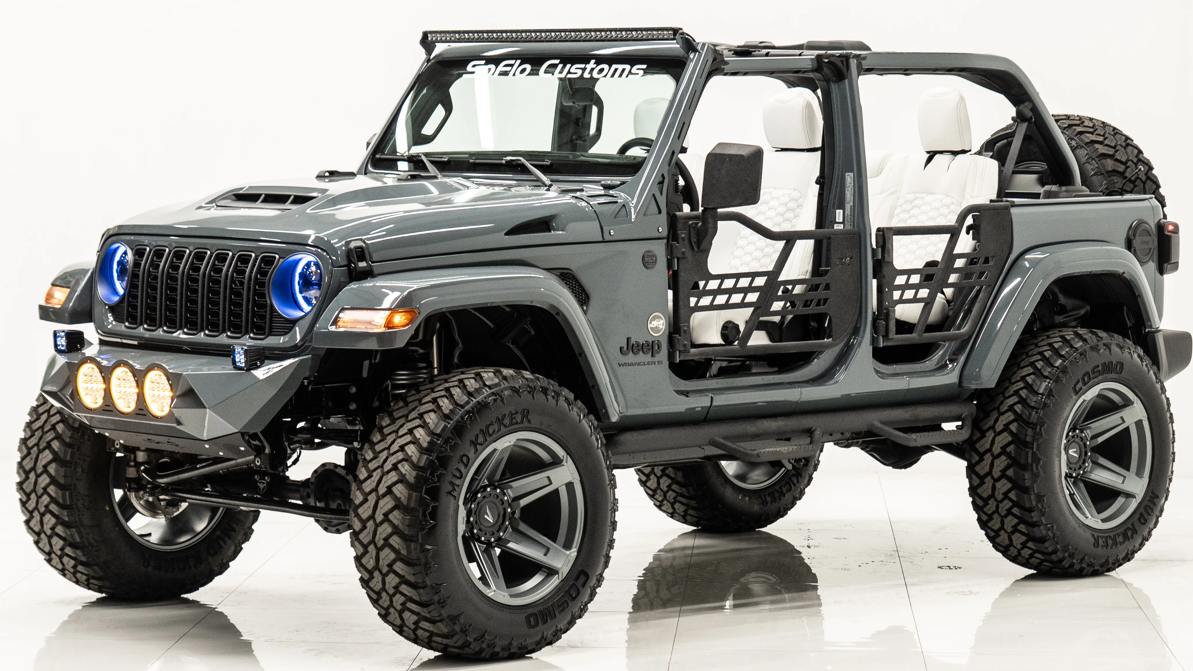 Apocalypse 5 Spoke Wheel for Jeep Gladiator / Wrangler 5 Lug (Silver) - Image 8