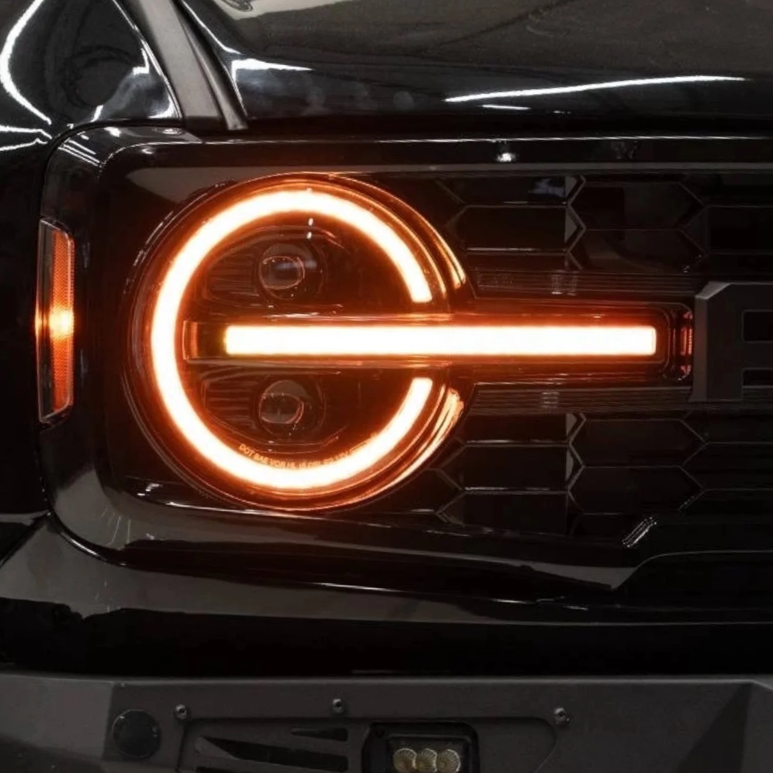 Ford Bronco RGB Halo Headlights 2021-2026 - Image 4