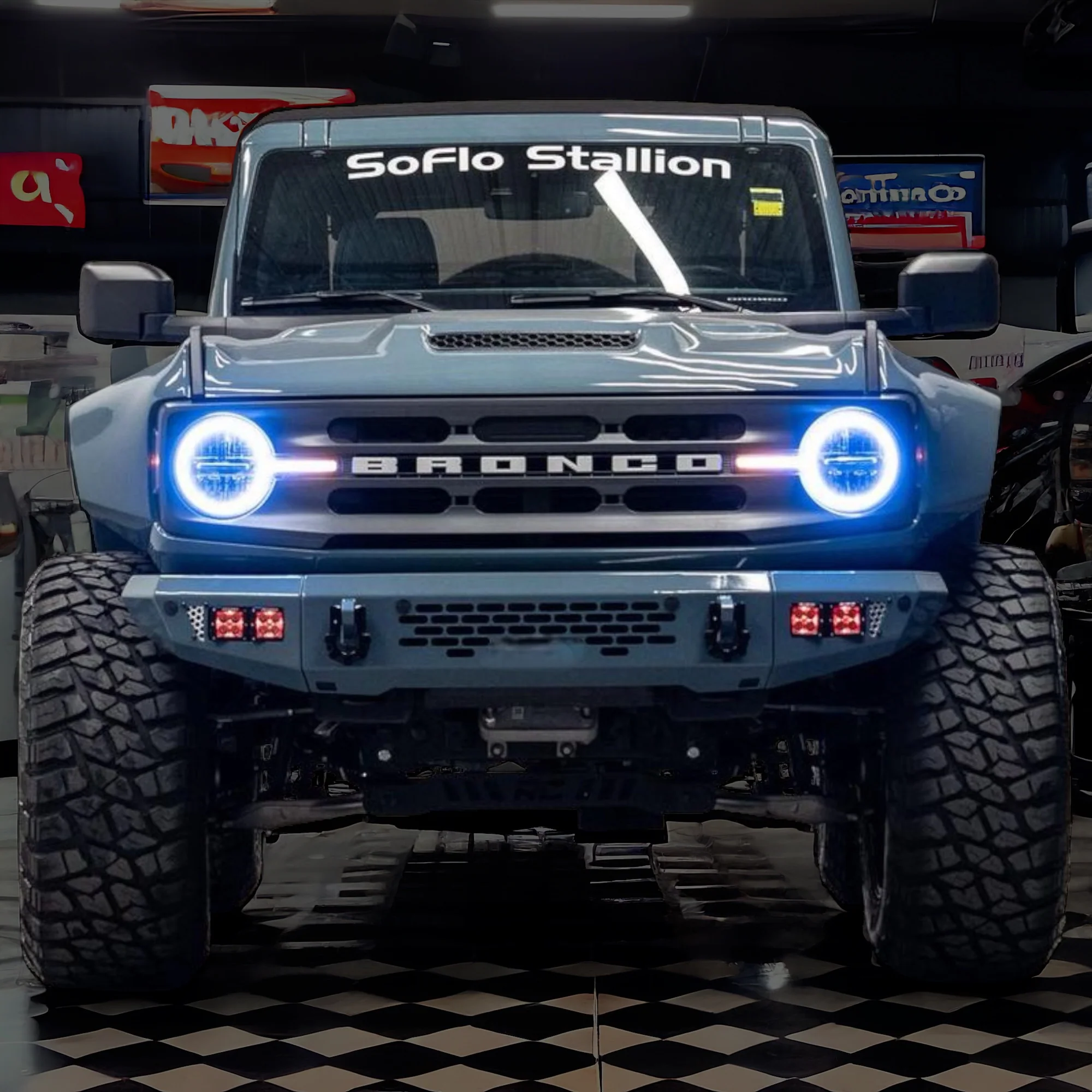 Ford Bronco RGB Halo Headlights 2021-2026 - Image 6