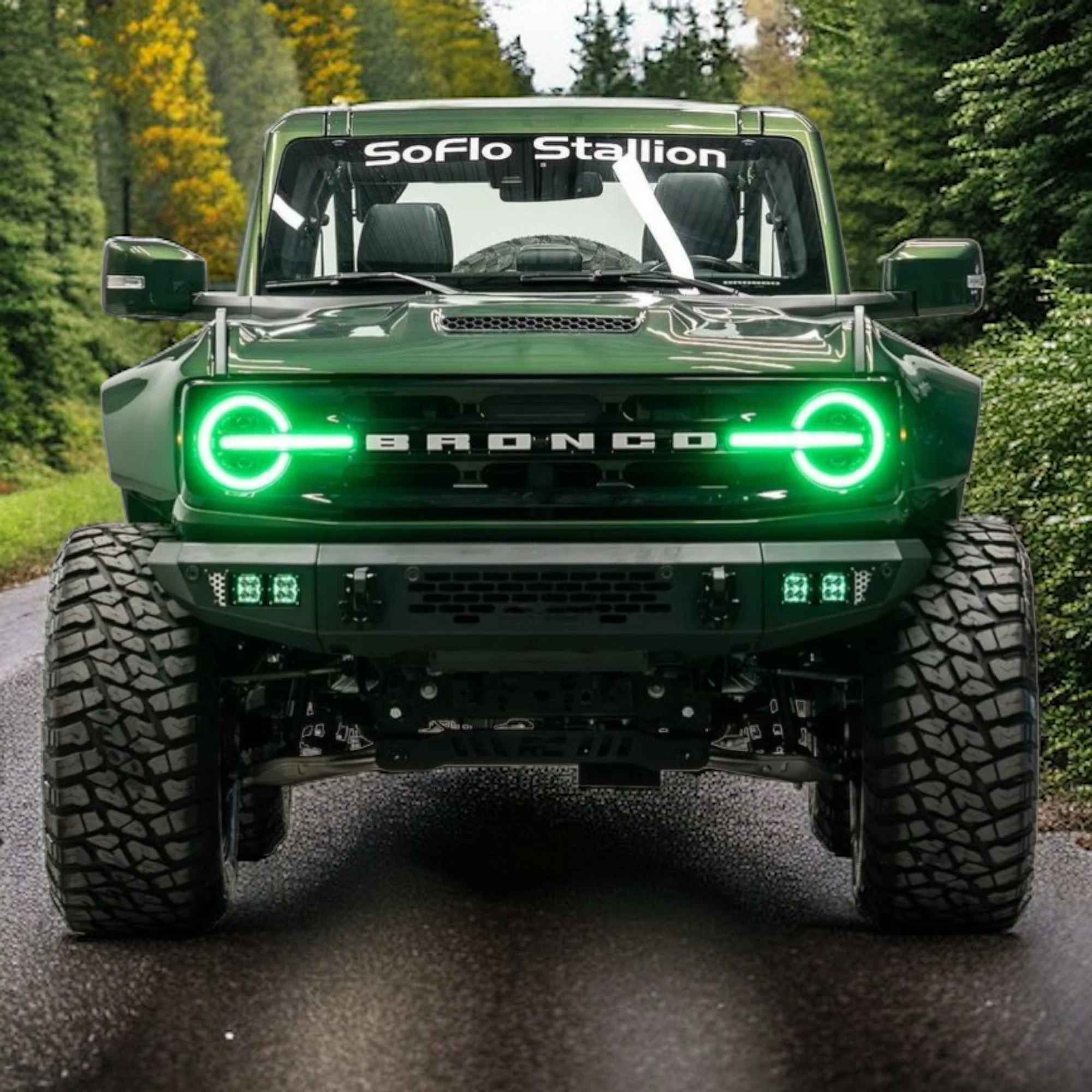 Ford Bronco RGB Halo Headlights 2021-2026 - Image 8