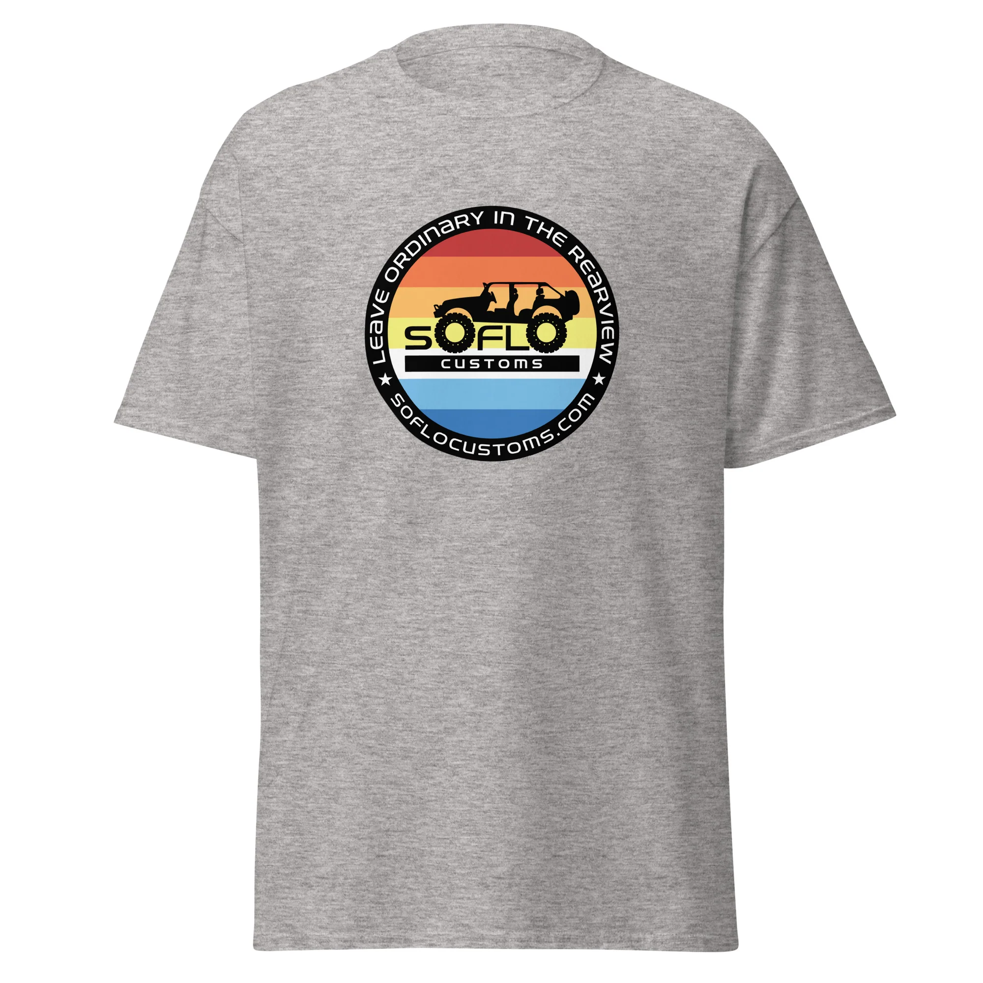 SoFlo Sunset Unisex classic tee - Image 5