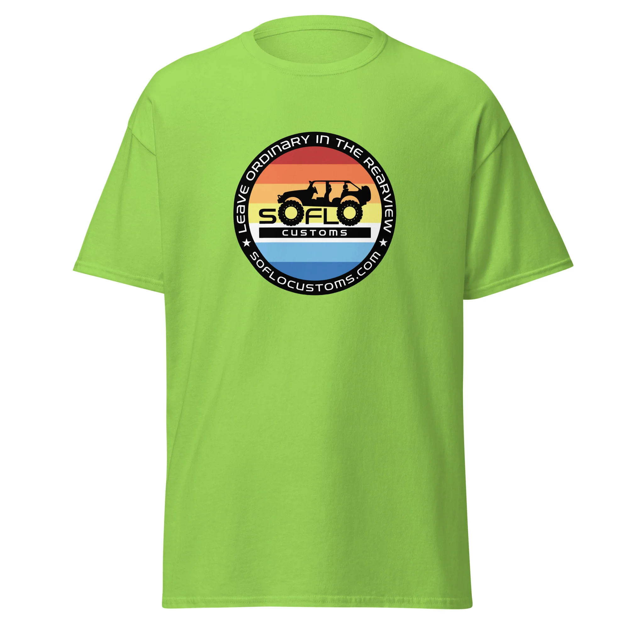SoFlo Sunset Unisex classic tee - Image 7