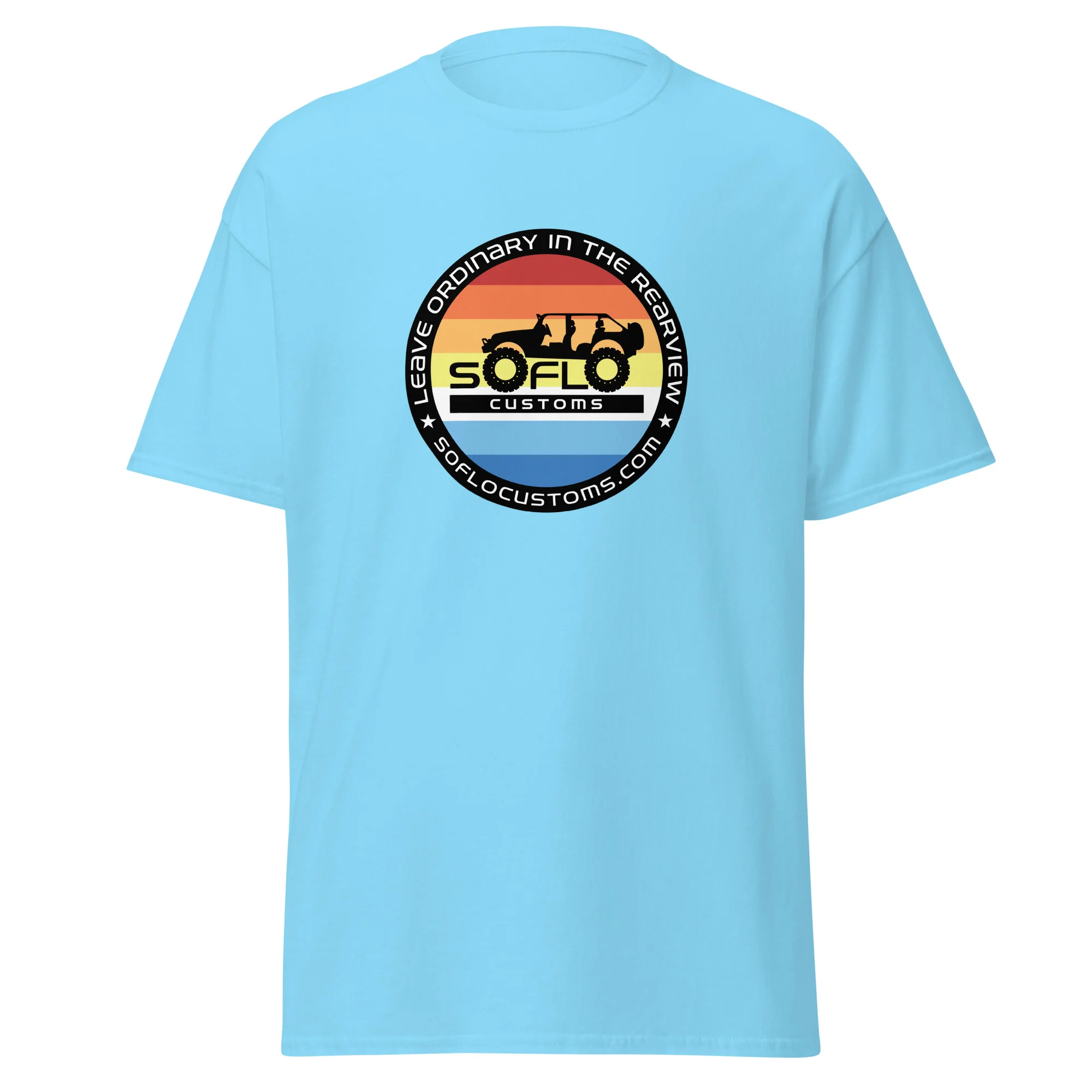 SoFlo Sunset Unisex classic tee - Image 9